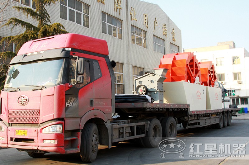 輪式洗砂機采購量大，發貨快